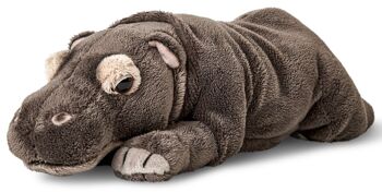 Hippopotame, couché - 30 cm (longueur) - Mots clés : Animal sauvage exotique, hippopotame, hippopotame, peluche, peluche, peluche, peluche 1