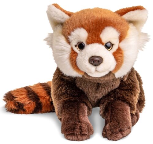 Roter Panda, sitzend - 27 cm (Länge) - Keywords: Exotisches Wildtier, Bär, Plüsch, Plüschtier, Stofftier, Kuscheltier