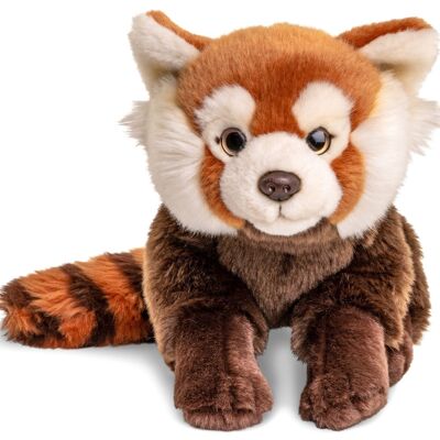 Red panda, sitting - 27 cm (length) - Keywords: Exotic wild animal, bear, plush, plush toy, stuffed animal, cuddly toy