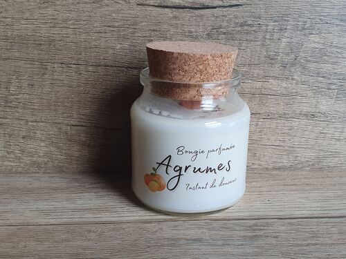 Bougie parfumée Agrumes 140g