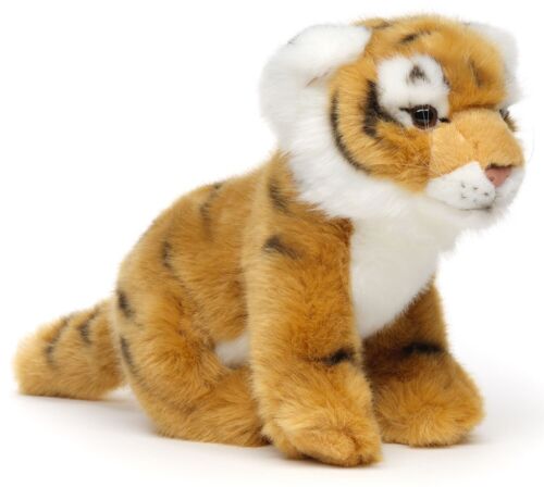 Tiger Baby, sitzend - 24 cm (Länge) - Keywords: Exotisches Wildtier, Plüsch, Plüschtier, Stofftier, Kuscheltier