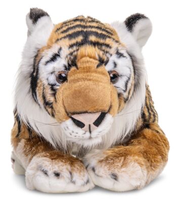 Tigre, couché - 75 cm (longueur) - Mots clés : Animal sauvage exotique, peluche, peluche, peluche, peluche 2