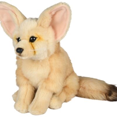 Zorro del desierto, zorro fennec - 24 cm (alto) - Palabras clave: animal salvaje exótico, zorro, peluche, peluche, peluche, peluche