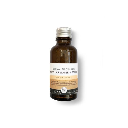 Micellar water for dry skin- neroli & lavender - CAP. 30ml
