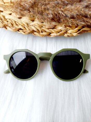 Lunettes de soleil enfant Beach vert | des lunettes de soleil 2