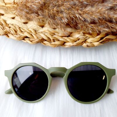Occhiali da sole per bambini Verde spiaggia | occhiali da sole