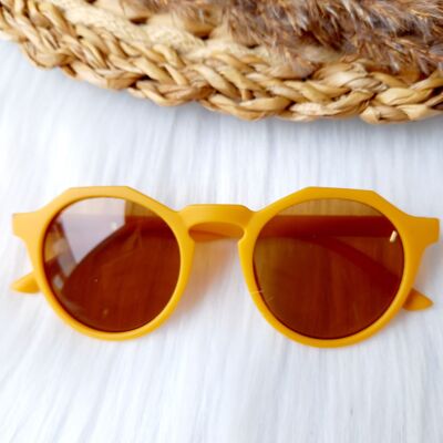 Lunettes de soleil enfant Beach jaune | des lunettes de soleil