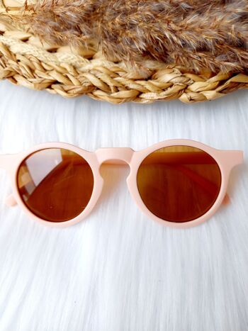 Lunettes de soleil enfant Beach blush | des lunettes de soleil