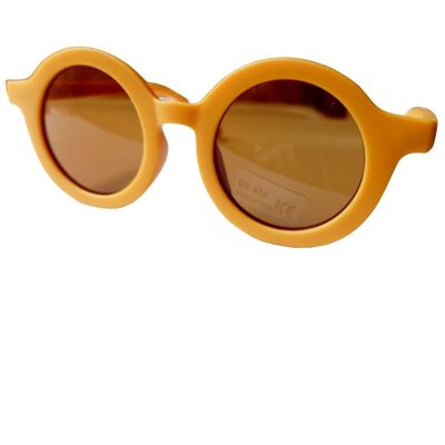 Lunettes de soleil pour enfants Retro Jaune | des lunettes de soleil
