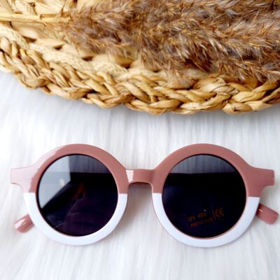 Occhiali da sole per bambini Retro Marmotta/bianco | occhiali da sole