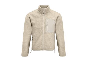 Veste Teddy Unisexe Beige Walkies Club 1