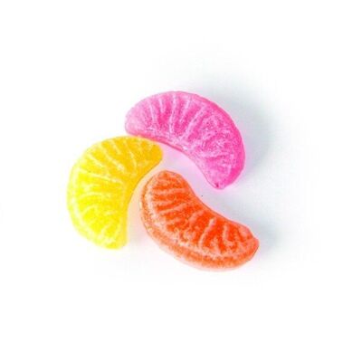 ORANGE LEMON GRAPEFRUIT SLICED CANDY IN BULK - 2Kg