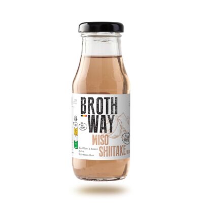 Bio Brothway Miso Shiitake 6x180ml