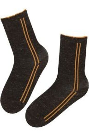 Chaussettes scintillantes rayées MARIAH taille 6-9 2