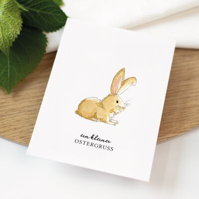 Easter card - A little greeting from the Easter bunny | Greeting card