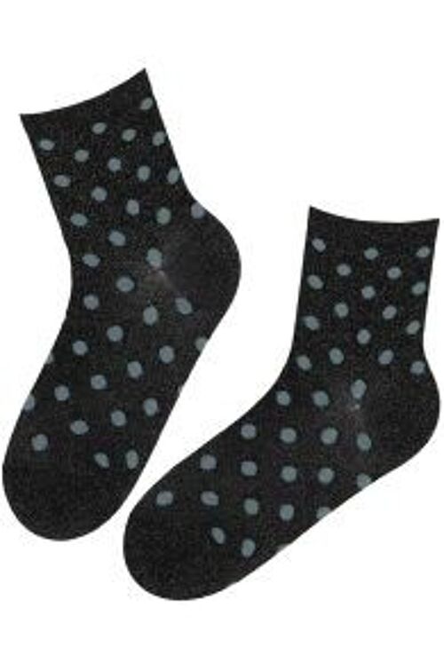 ELMI sparkly socks with dots size 6-9
