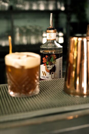 Spiritueux Sans Alcool - Sober Spirits W 0.0% 50cl - Alternative au Whisky Bourbon 2