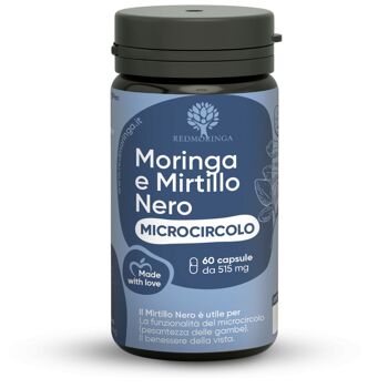 Complément Alimentaire Microcirculation Moringa et Myrtille 1