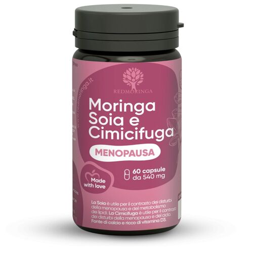 Integratore Alimentare Isoflavoni da Soia, Cimicifuga, Moringa, Menopausa