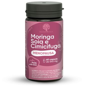 Complément Alimentaire Isoflavones de Soja, Cimicifuga, Moringa, Ménopause 1