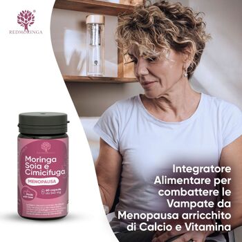 Complément Alimentaire Isoflavones de Soja, Cimicifuga, Moringa, Ménopause 7