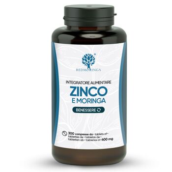 Zinc et Moringa | Supplément en comprimés 1