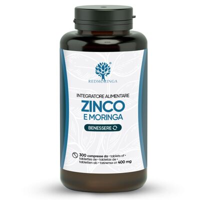 Zinc and Moringa | Supplement in Tablets