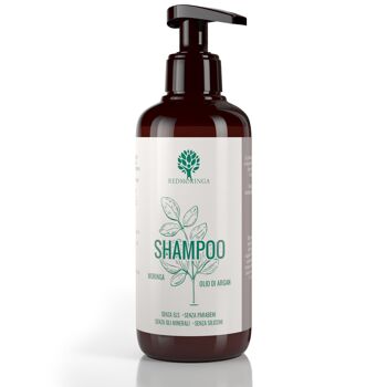 Shampoing EcoBio Moringa 99% Naturel et Antipollution | Moringa et Grenade 1