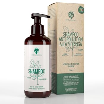 Shampoing EcoBio Moringa 99% Naturel et Antipollution | Moringa et Grenade 2