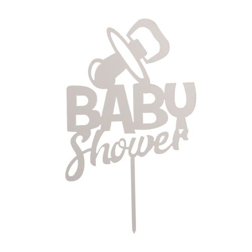 CAKE TOPPER BABY SHOWER 16X10CM