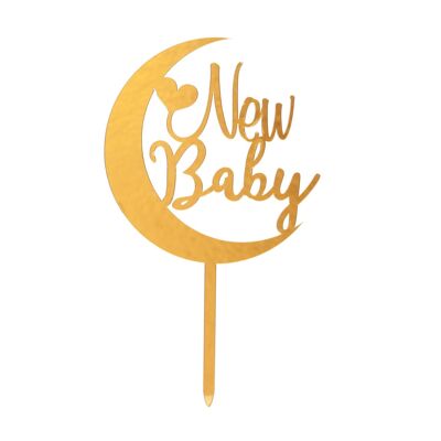 KUCHENTOPPER NEW BABY GOLDEN MOON 17X10CM