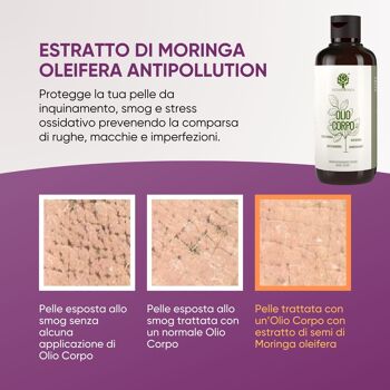 Huile capillaire riche pour le corps ! Moringa, rose, amande, jojoba, huile d'argan 6