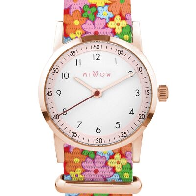 Millow Blossom Kinderuhr mit Flower Power Armband