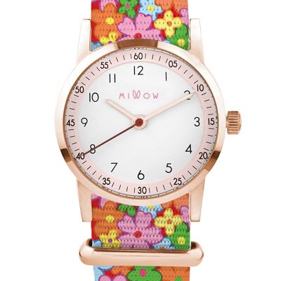Millow Blossom Kinderuhr mit Flower Power Armband