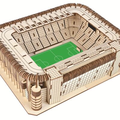 Construction kit Bernabeu Stadium Real Madrid made of wood