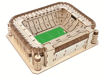 Kit de construction Stade Bernabeu Real Madrid en bois 1