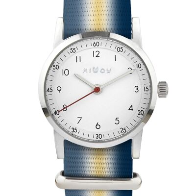 Millow Classique Tie & Dye blue children's watch