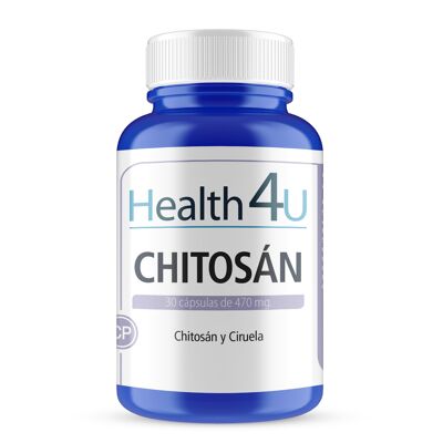 H4U Chitosán 30 cápsulas de 470 mg