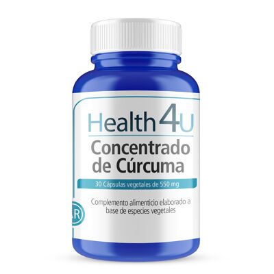 H4U Concentrado de cúrcuma 30 cápsulas vegetales de 550 mg
