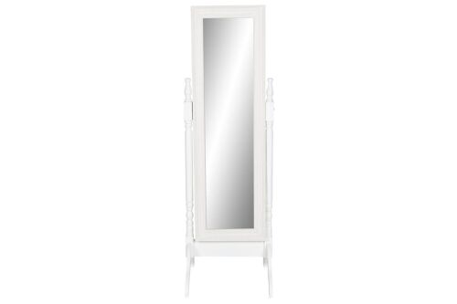 Espejo Vestidor Mdf Espejo 50X50X157 Blanco MB212342