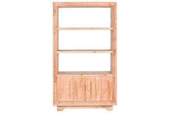 ETAGERE MDF SAPIN 100X40X175 NATUREL MB213015 1