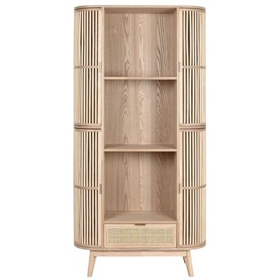 MENSOLA ABETE RATAN 88X36X180 NATURALE MB212466