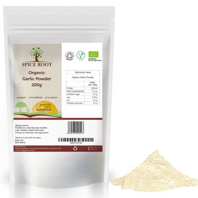 Organic Garlic Powder 200g
