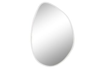 MIROIR MÉTAL MIROIR 45X2X65 BLANC ES211502 1