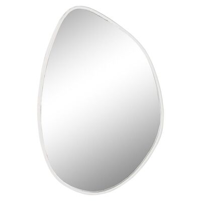 Specchio Specchio in metallo 45X2X68 Bianco ES211502