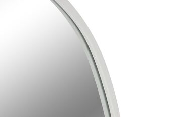 Miroir Miroir Métal 45x2x68 Blanc ES211502 3