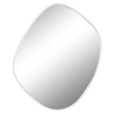 METAL MIRROR MIRROR 56X2.5X69.5 WHITE ES211500