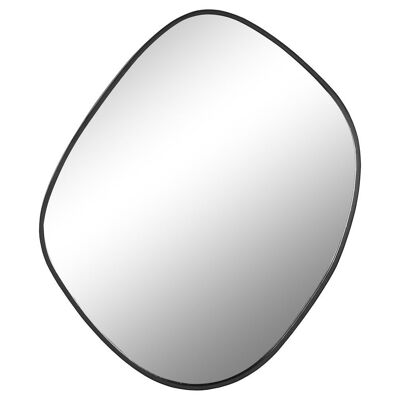 MIROIR MÉTALLIQUE 56X2,5X69,5 NOIR ES211499