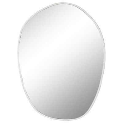 Miroir Miroir Métal 60X2,5X78 Blanc ES211498