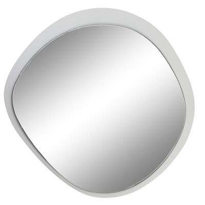 Specchio Specchio in metallo 64X4,5X62 Bianco ES209869